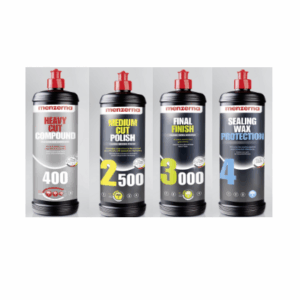 Leštící systém Menzerna sada 4 past - všechny 4 kroky