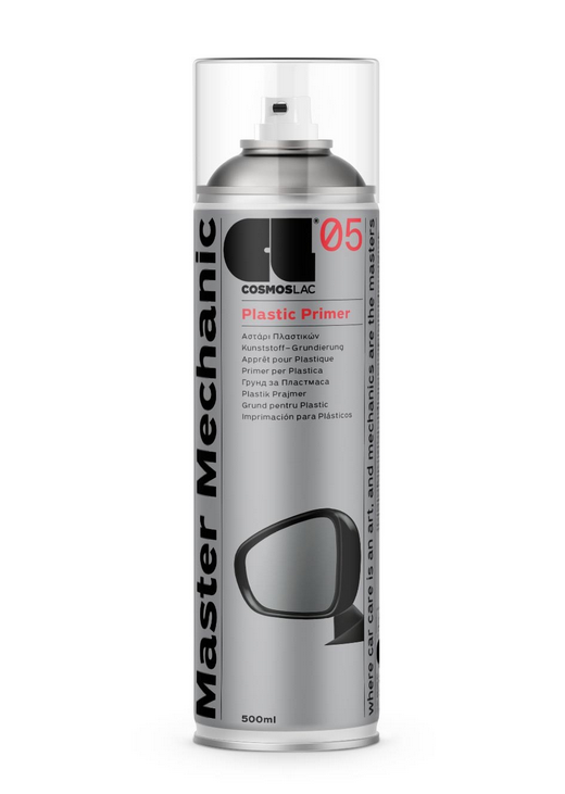 SPRAY MASTER MECHANIC N5 PLASTIC PRIMER TRANSPARENT 500 ML