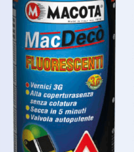 Macota-bezbarvý lak lesklý na fluorescentní barvy 400 ml