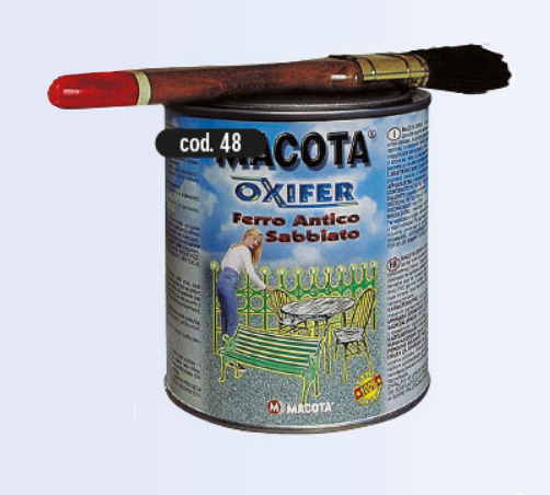 Macota – oxifer dekorativní email RAL 8017 1 kg