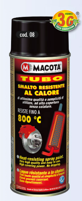 Macota – barva žáruvzdorná 800°C