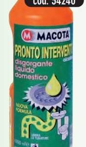 Macota - Tekutý prostředek na zprůchodnění potrubí